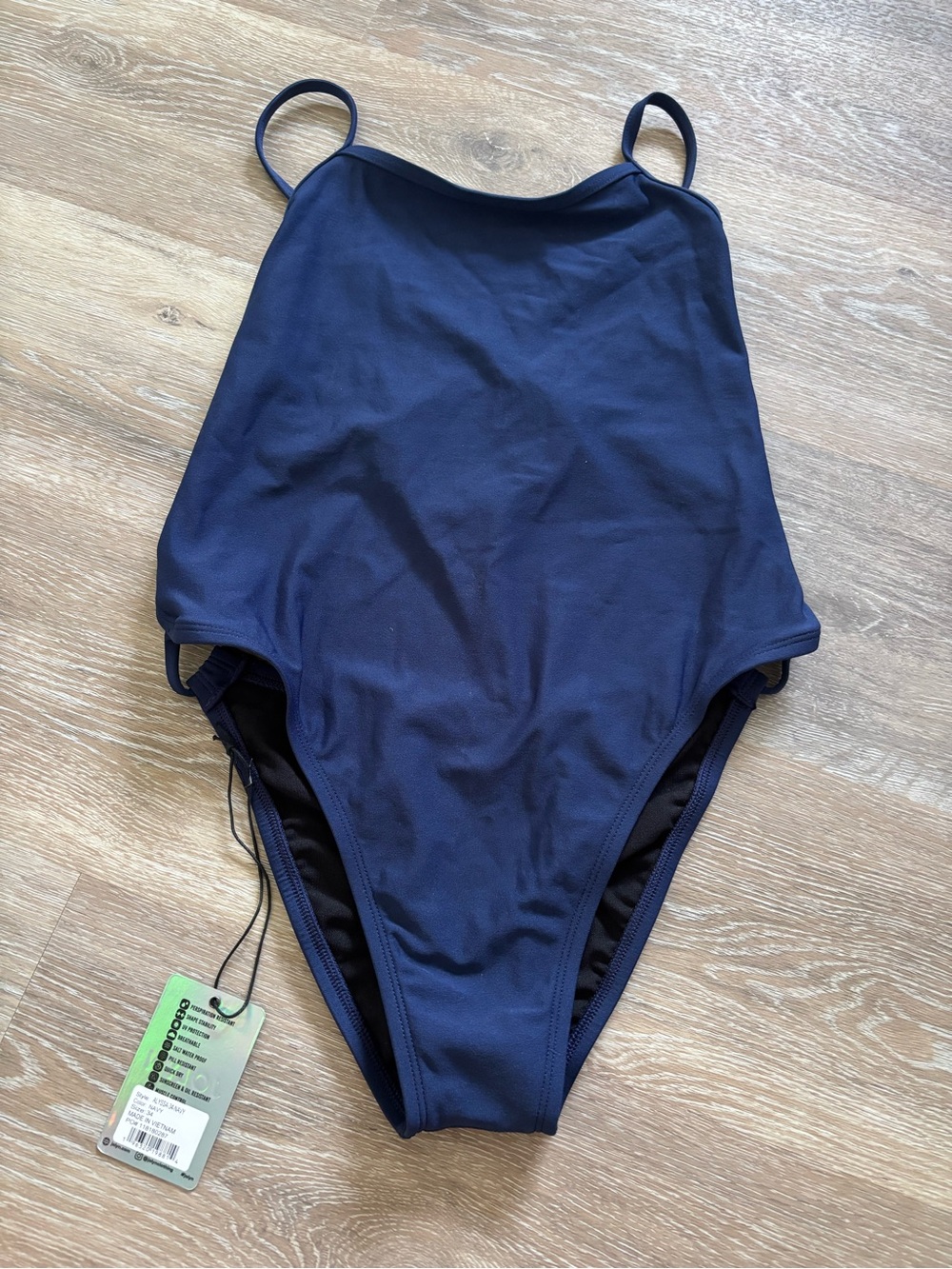 Jolyn Alyssa Navy Swimsuit NWT - Size 34